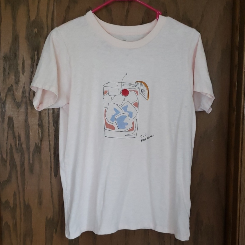 J crew old fashioned Tee